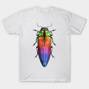 Jewel Beetle Digital Painting T-Shirt